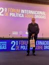 II Fórum Internacional de Políticas Sobre Drogas, em Curitiba.
