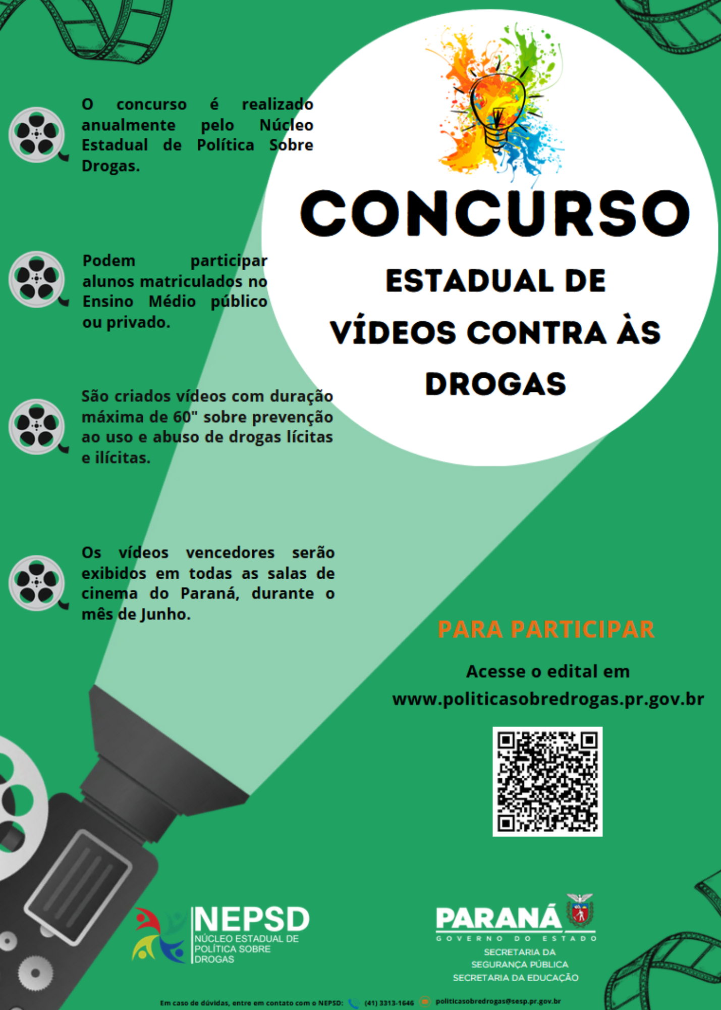 Cartaz | Concurso de Vídeos