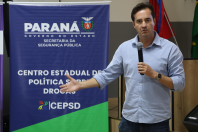 Seminário em Telêmaco Borba destaca prevenção às drogas e fortalecimento das políticas de proteção às mulheres Foto: Ricardo Almeida/SESP