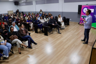 Seminário em Telêmaco Borba destaca prevenção às drogas e fortalecimento das políticas de proteção às mulheres Foto: Ricardo Almeida/SESP