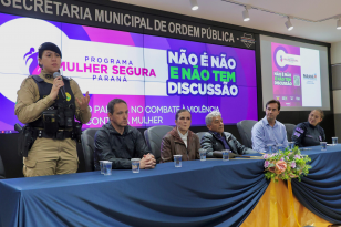 Seminário em Telêmaco Borba destaca prevenção às drogas e fortalecimento das políticas de proteção às mulheres Foto: Ricardo Almeida/SESP