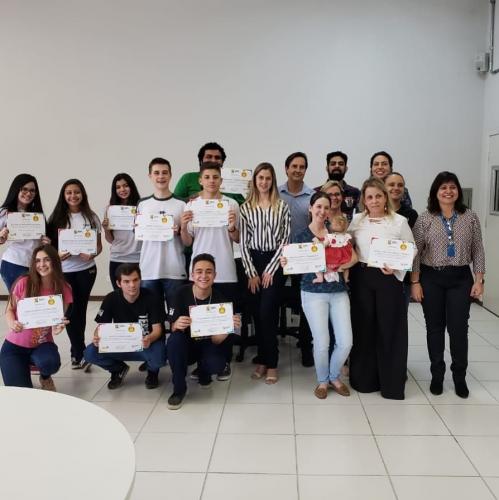 Entrega de Certificados - Colégio Sesi - Afonso Pena