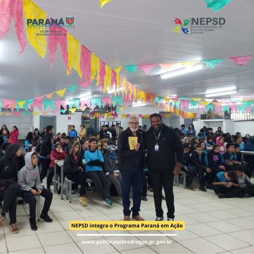 NEPSD INTEGRA NO PROGRAMA PARANÁ EM AÇÃO