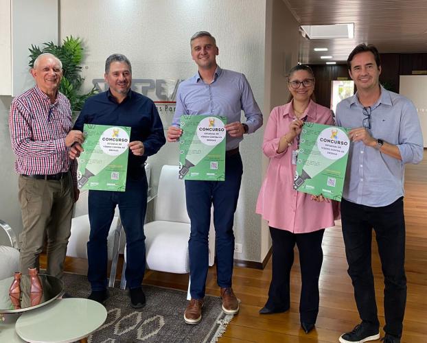 NEPSD e equipe do Deputado Gilson de Souza se reúnem com Direção do Sindicato das Escolas Particulares do Paraná (Sinepe/PR) visando divulgar Concurso Estadual de Vídeos Contra às Drogas para os colégios particulares.