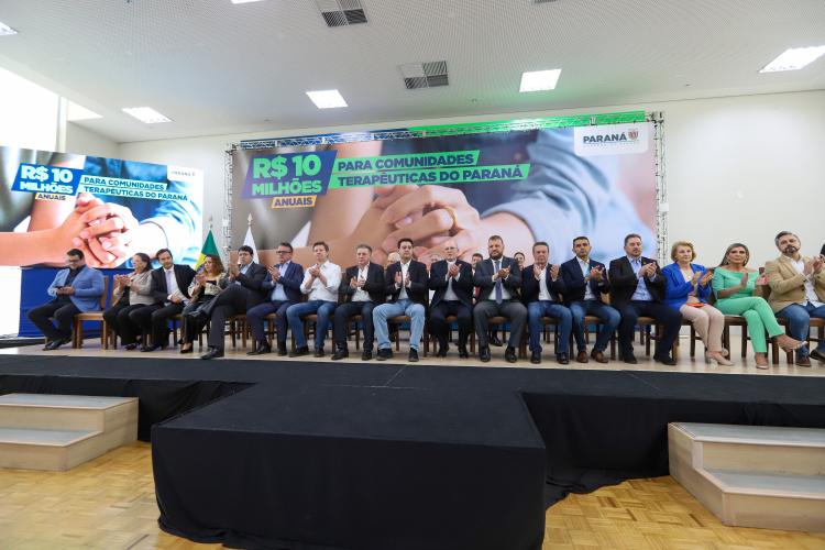 Governador anuncia R$ 10 milhões por ano para apoio a comunidades terapêuticas
