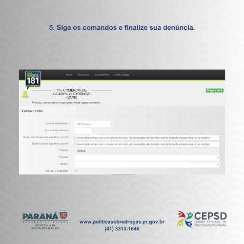 Disque Denúncia 181