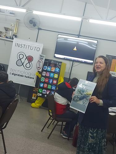 CEPSD promove na UNILEHU oficinal "Você ou a Tela: Quem está no controle?"