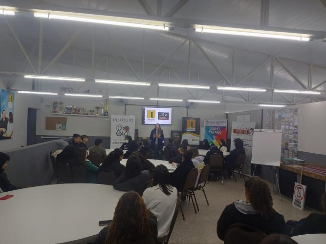 CEPSD promove na UNILEHU oficinal "Você ou a Tela: Quem está no controle?"