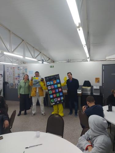 CEPSD promove na UNILEHU oficinal "Você ou a Tela: Quem está no controle?"