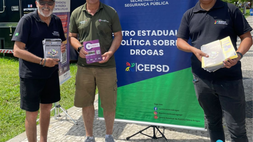 CEPSD intensifica ações de combate ao uso de drogas no Verão Maior Paraná
